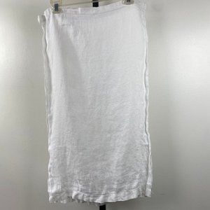 Vintage Pair of Ivory Dresser Scarves 29" X 18"